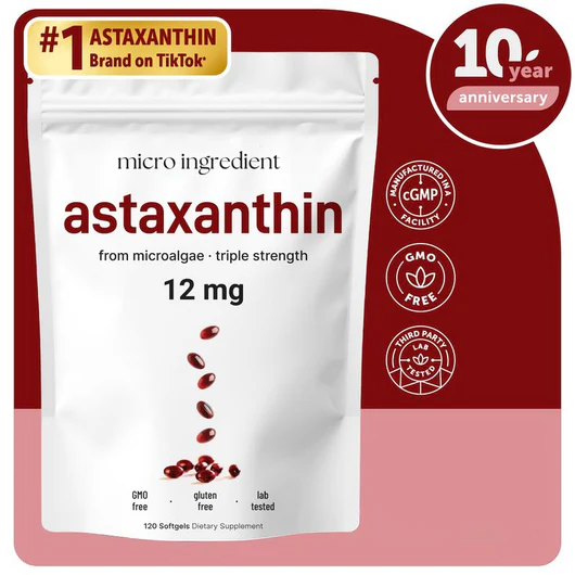 Astaxanthin Softgels | Stop Chronic Acid Reflux at the Root